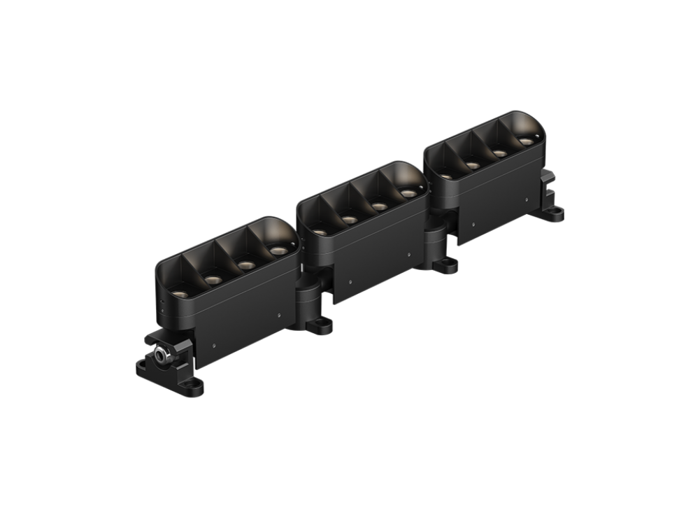 24W Modular 3D flexible LED exterior linear washer graze lighting system with both IP20 and IP66 for indoor and outdoor projects.