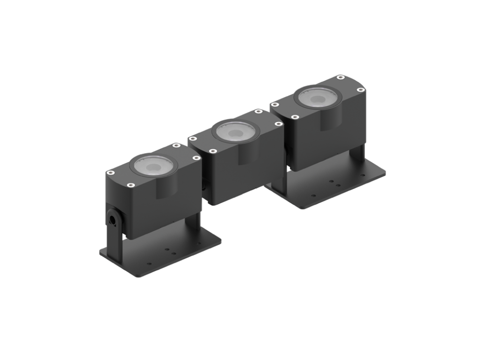 15W Modular 3D flexible LED exterior linear washer graze lighting system.