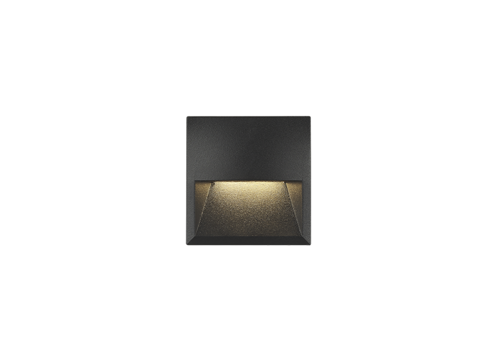 3W Nova series Step lights with square surface and IP65