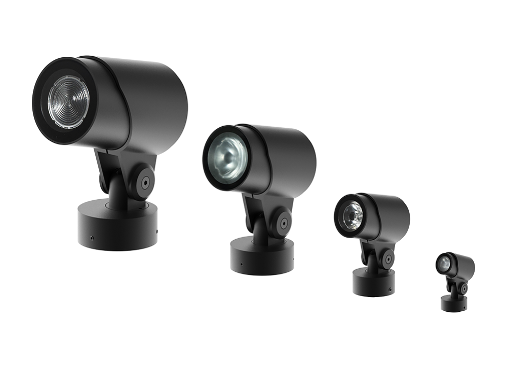 Nuit Ⅱ series Spot Projector, outdoor waterproof grade IP66.