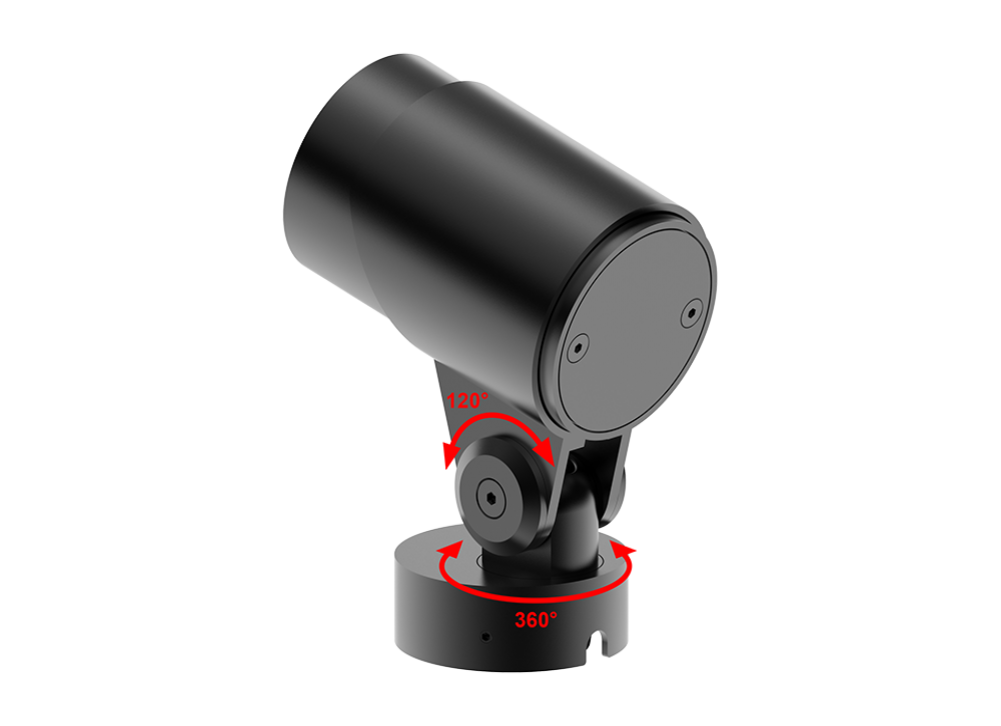 Nuit Ⅱ series Spot Projector, outdoor waterproof grade IP66.