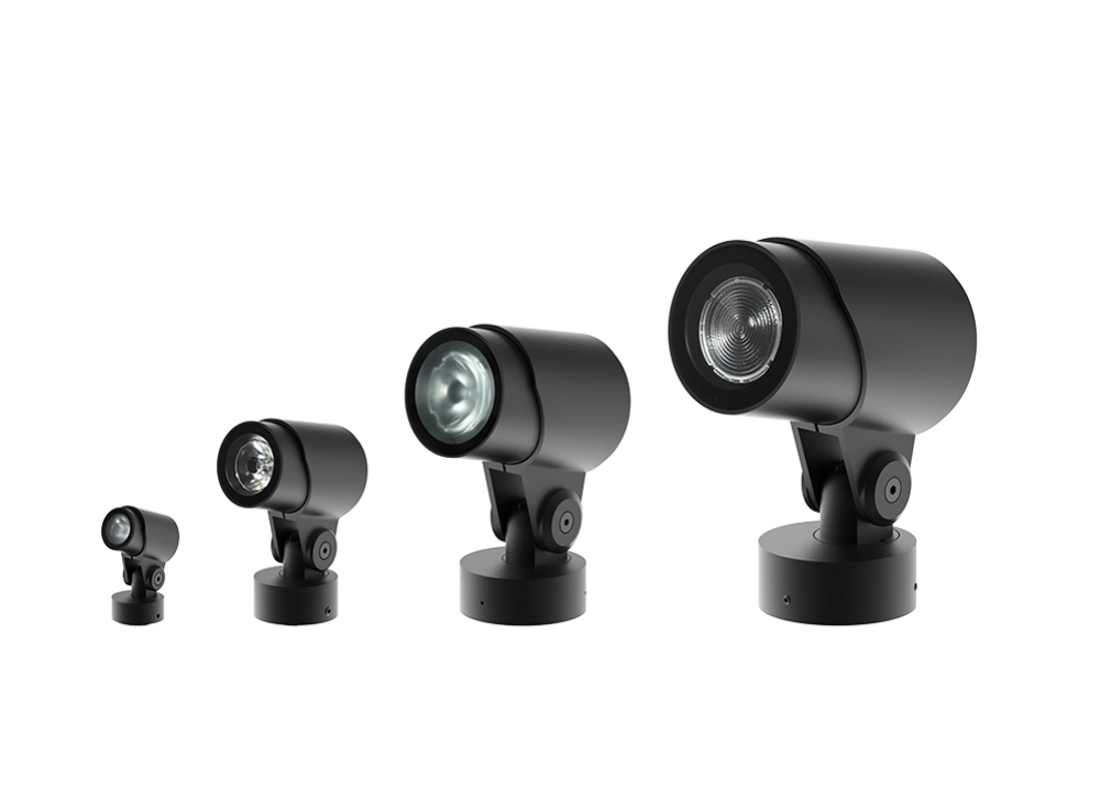 Nuit Ⅱ series Spot Projector, outdoor waterproof grade IP66.