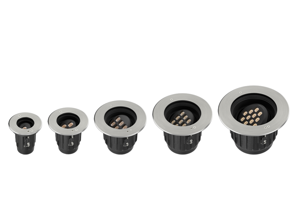 Ceres Series Rotation Angle 0~30° Recessed up light IP67