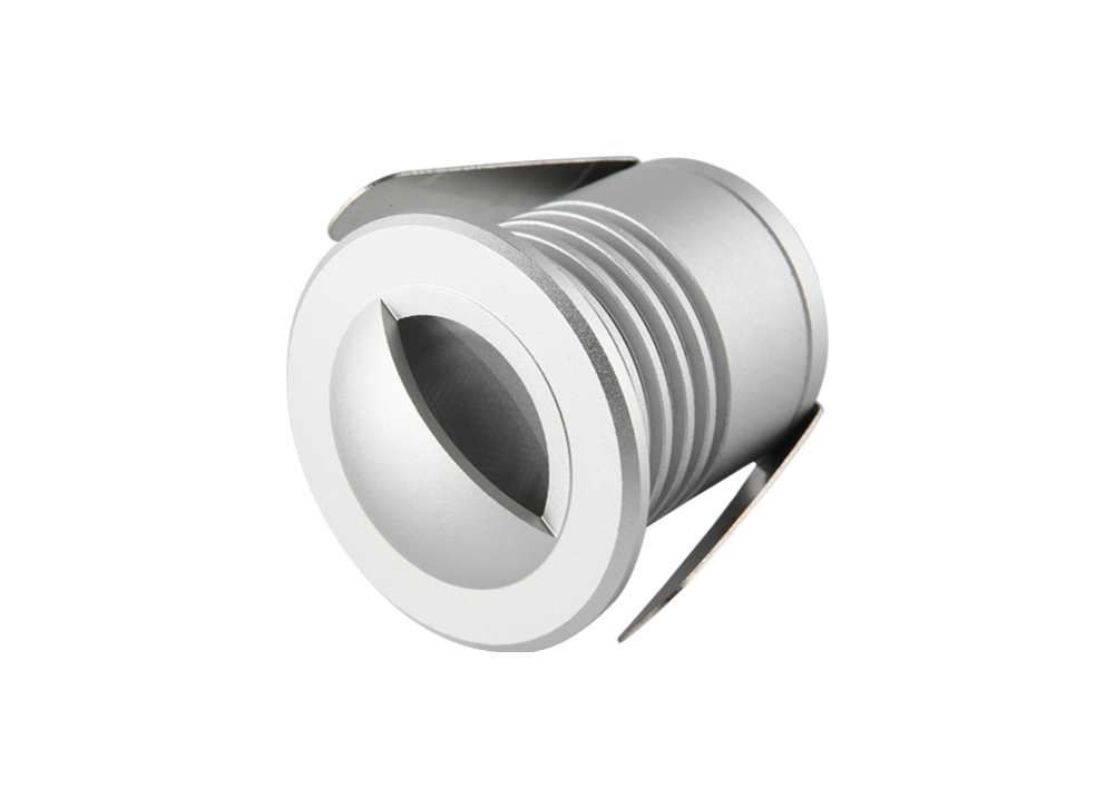 1W Step lights with round surface with 50% output and IP67