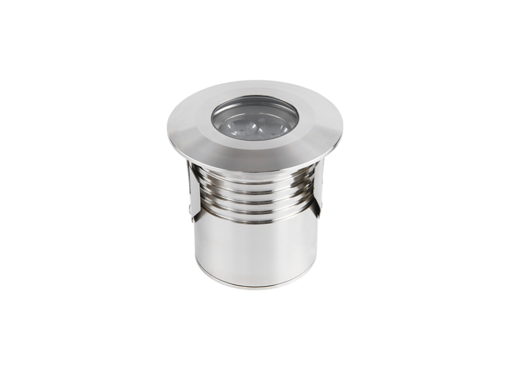 8W Underwater recessed up light with round surface and IP68